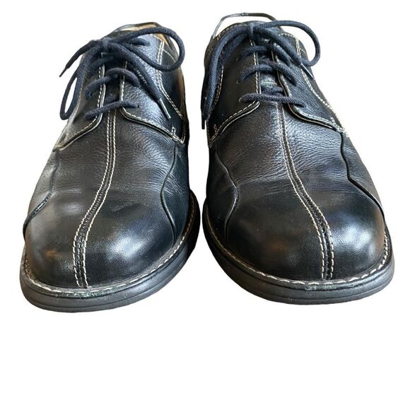 Johnston & Murphy Shuler Bicycle Black Shoe Size 8 - Picture 5 of 8